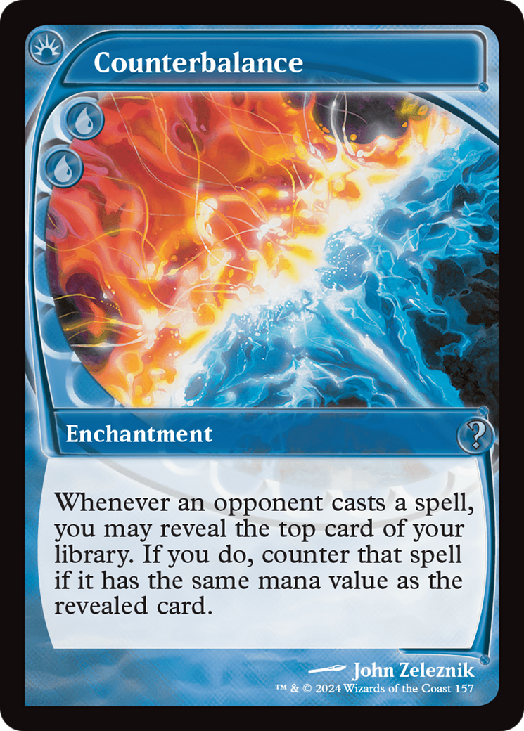 Counterbalance (MB2-157) - Mystery Booster 2 Foil - Premium MTG Single from Wizards of the Coast - Just $44.39! Shop now at Game Crave Tournament Store