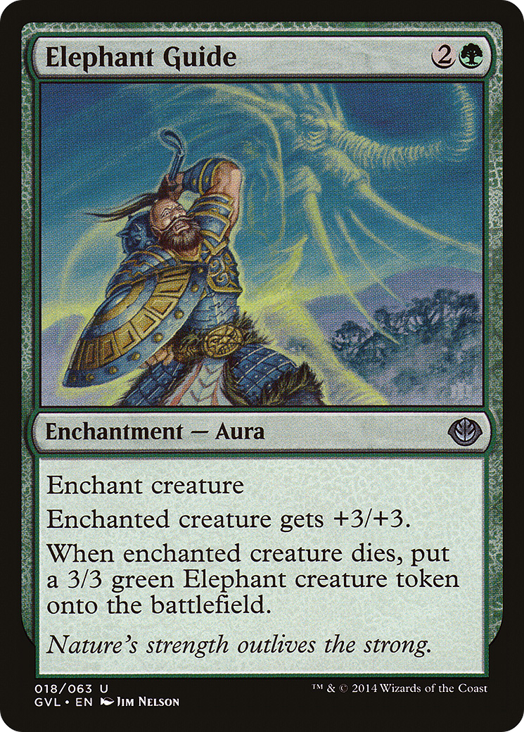 Elephant Guide (GVL-018) - Duel Decks Anthology: Garruk vs. Liliana