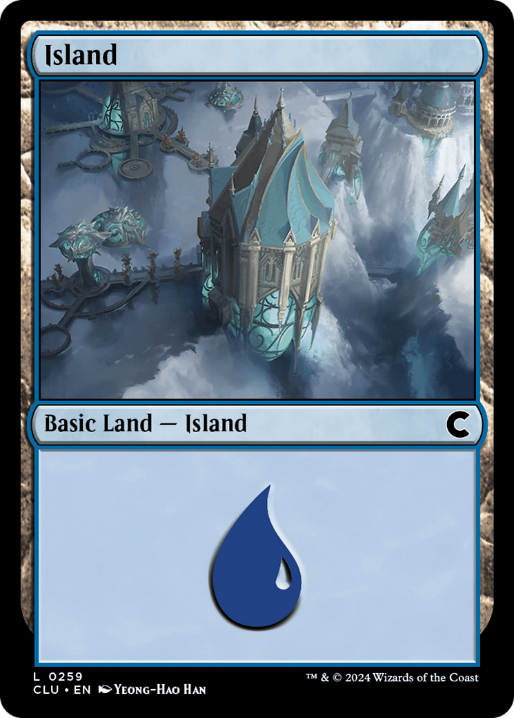 Island (CLU-259) - Ravnica: Clue Edition - Premium MTG Single from Wizards of the Coast - Just $0.26! Shop now at Game Crave Tournament Store