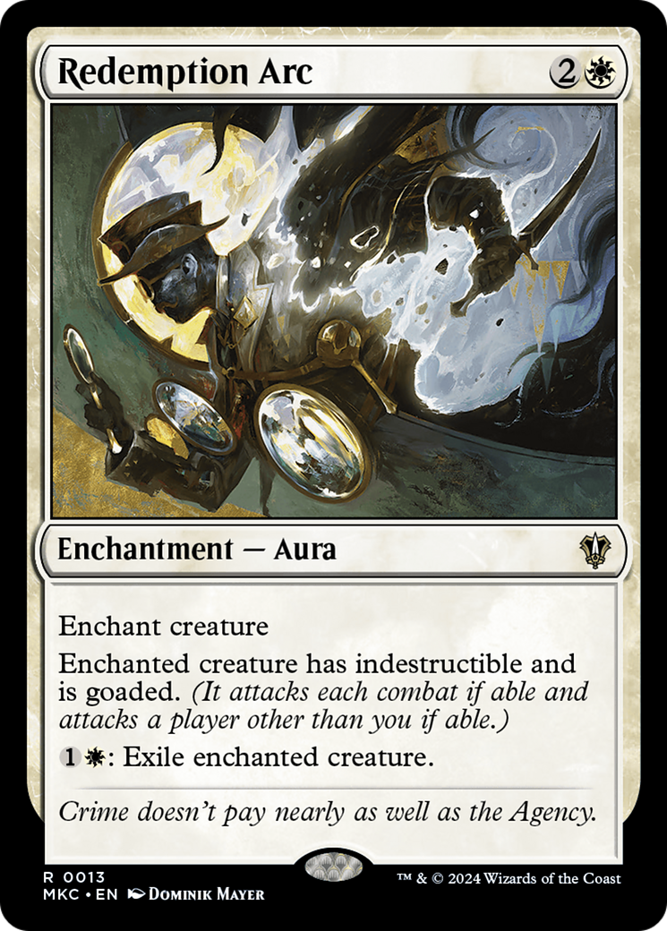 Redemption Arc (MKC-013) - Murders at Karlov Manor Commander - Premium MTG Single from Wizards of the Coast - Just $0.25! Shop now at Game Crave Tournament Store