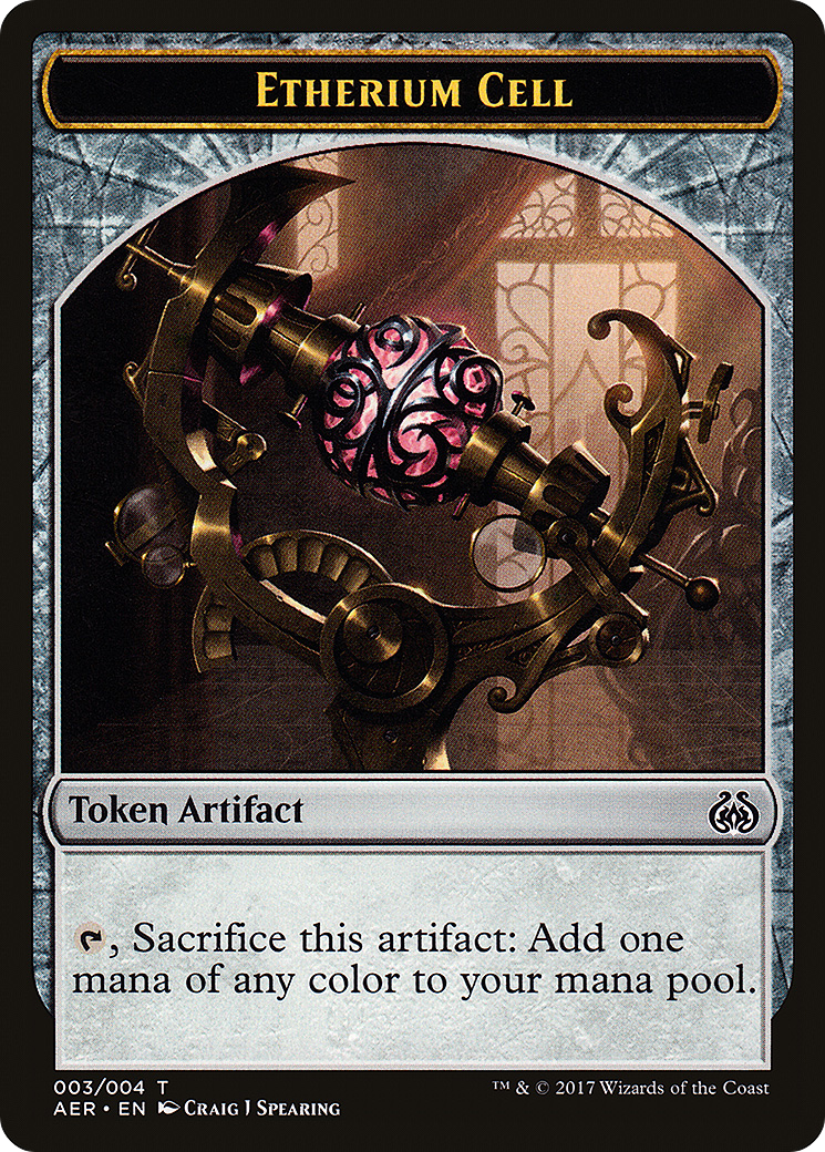 Etherium Cell (TAER-003) - Aether Revolt Tokens