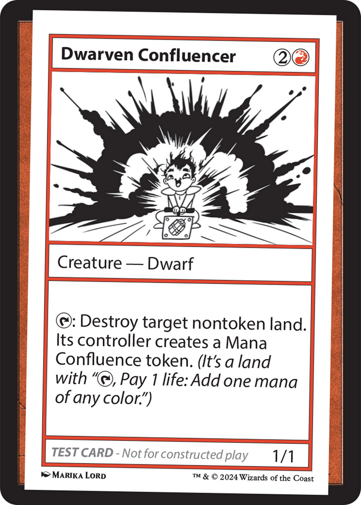 Dwarven Confluencer (MB2-325) - Mystery Booster 2 - Premium MTG Single from Wizards of the Coast - Just $0.25! Shop now at Game Crave Tournament Store