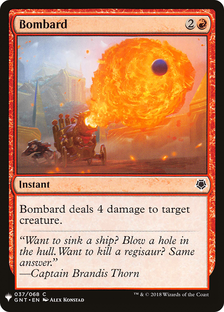 Bombard (MB1-867) - Mystery Booster