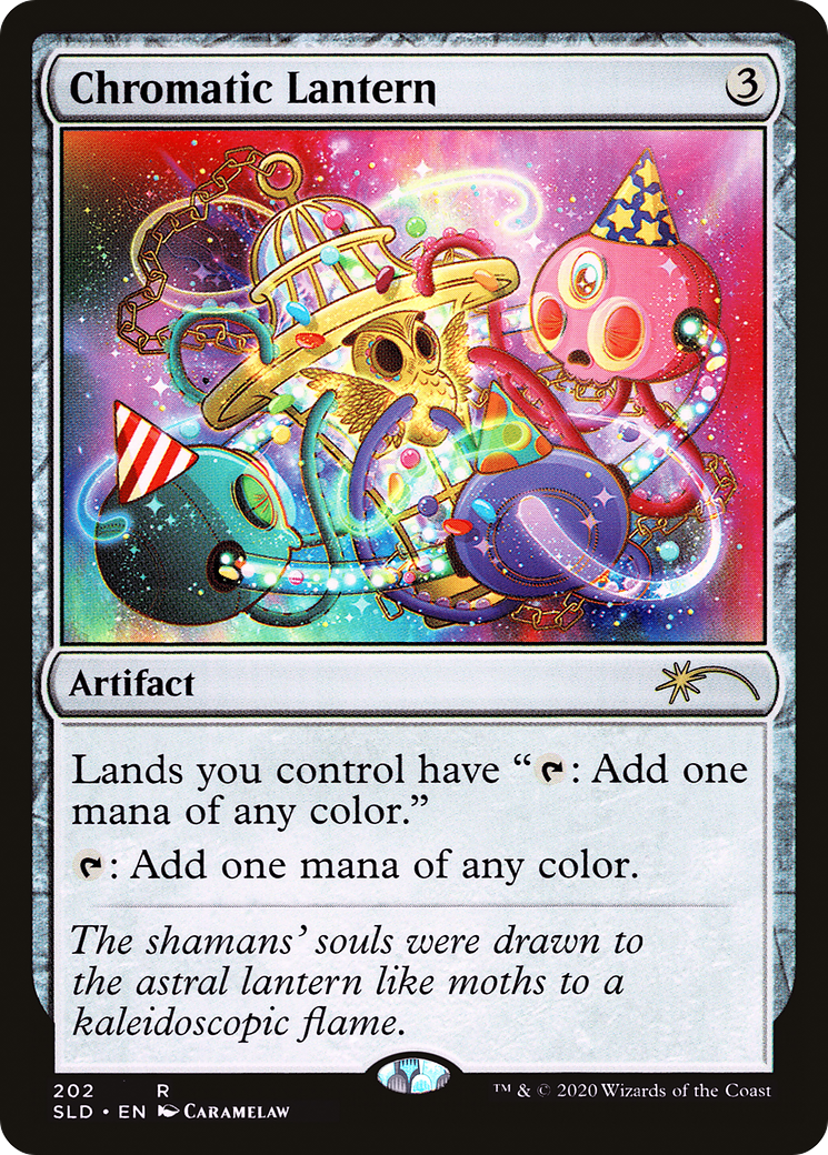Chromatic Lantern (SLD-202) - Secret Lair Drop - Premium MTG Single from Wizards of the Coast - Just $7.66! Shop now at Game Crave Tournament Store