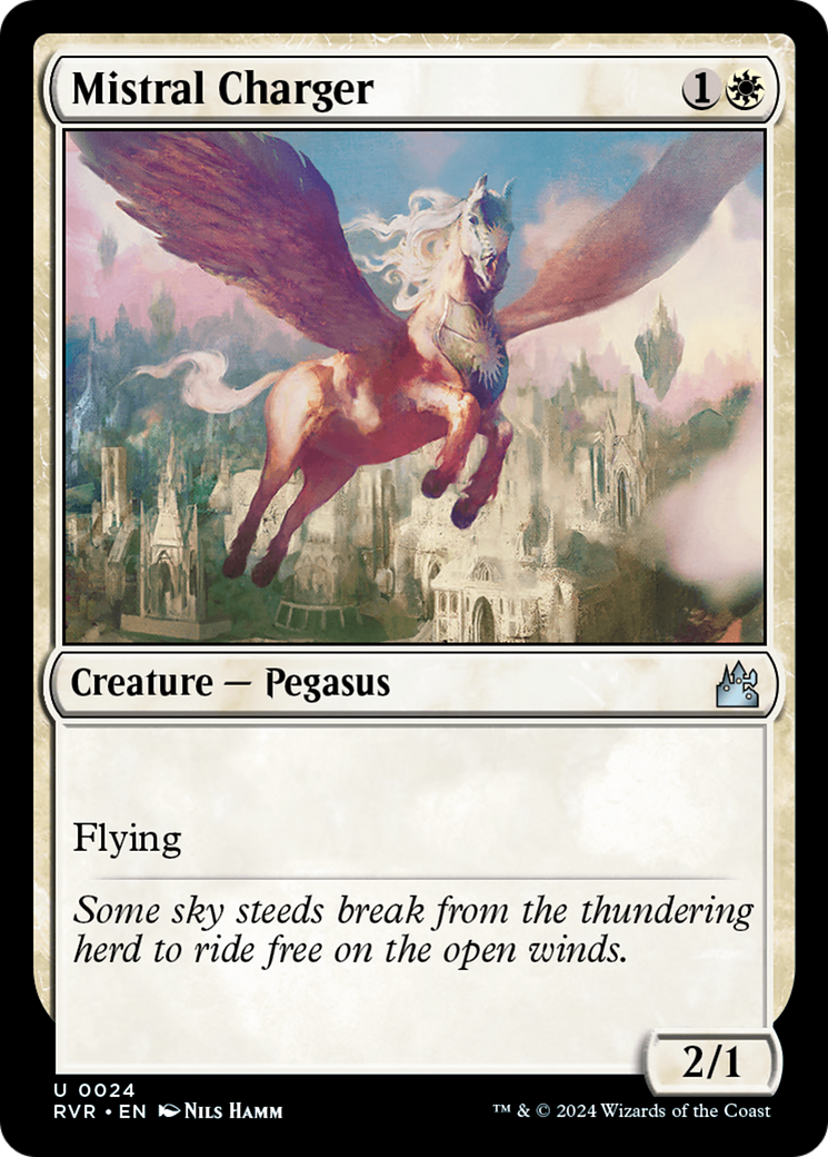 Mistral Charger (RVR-024) - Ravnica Remastered Foil - Premium MTG Single from Wizards of the Coast - Just $0.25! Shop now at Game Crave Tournament Store