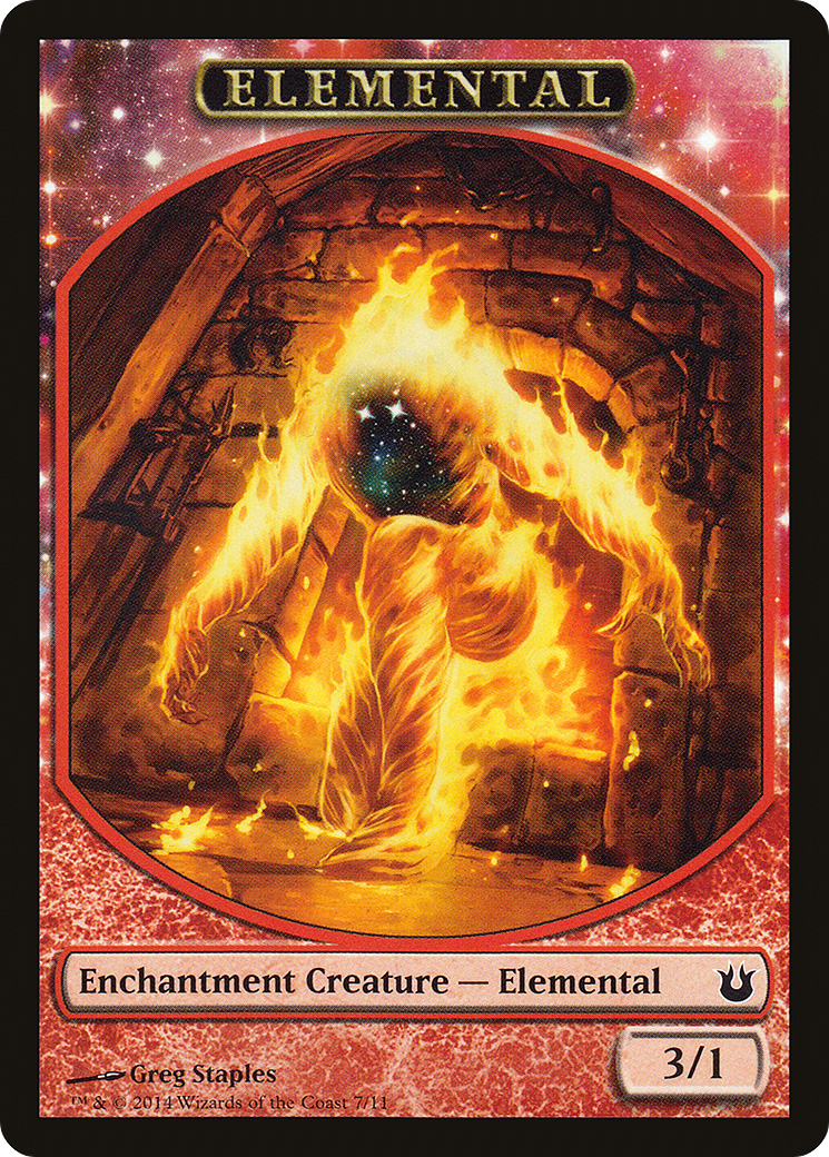 Elemental (TBNG-007) - Born of the Gods Tokens: (nyxtouched)