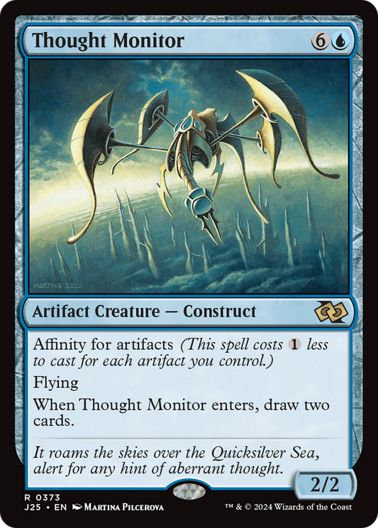 Thought Monitor (J25-373) - Foundations Jumpstart - Premium MTG Single from Wizards of the Coast - Just $0.66! Shop now at Game Crave Tournament Store