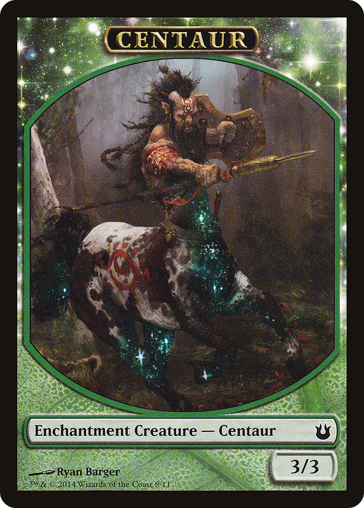 Centaur (TBNG-008) - Born of the Gods Tokens: (nyxtouched)
