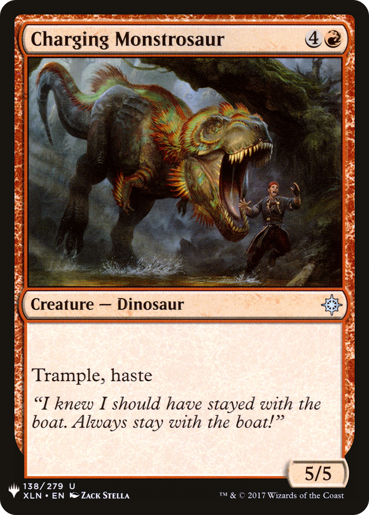 Charging Monstrosaur (MB1-886) - Mystery Booster