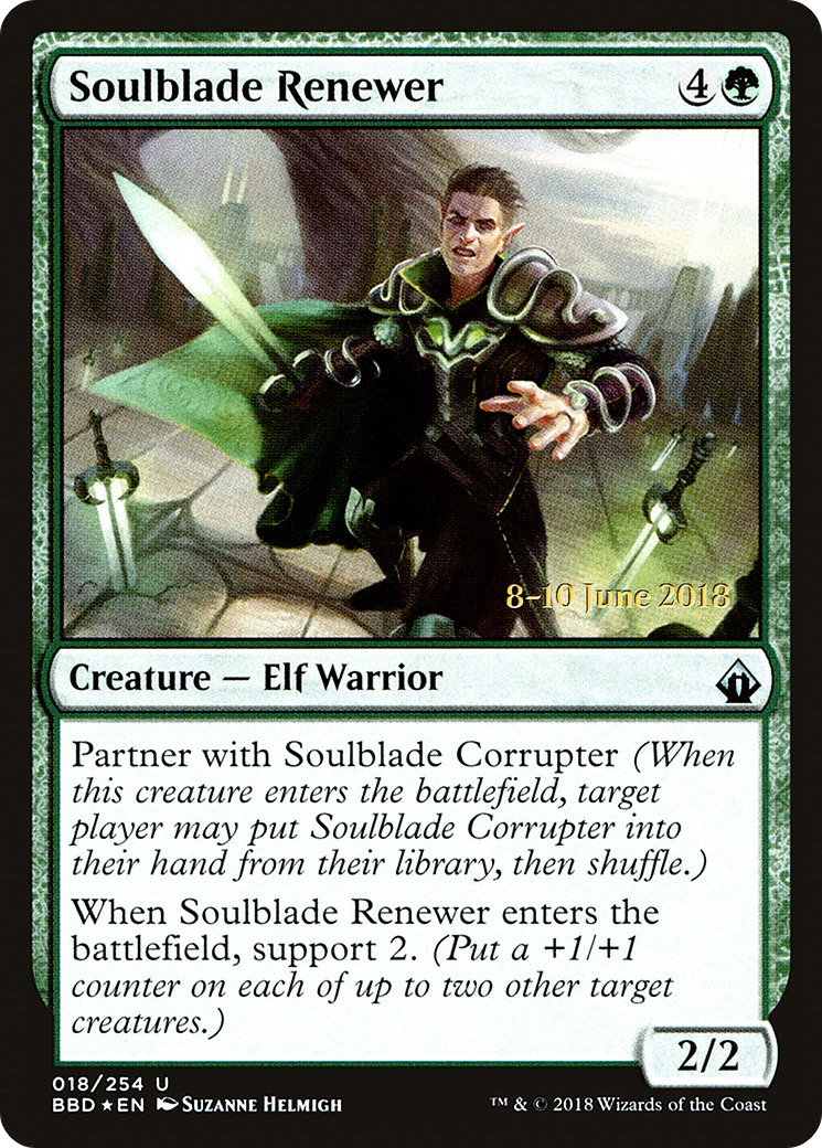 Soulblade Renewer (PBBD-18S) - Battlebond Promos Foil