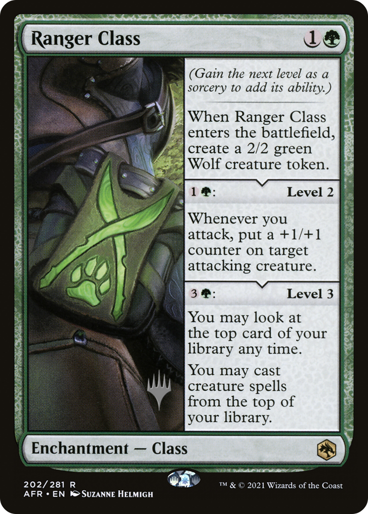 Ranger Class (PAFR-202P) - Adventures in the Forgotten Realms Promos Foil