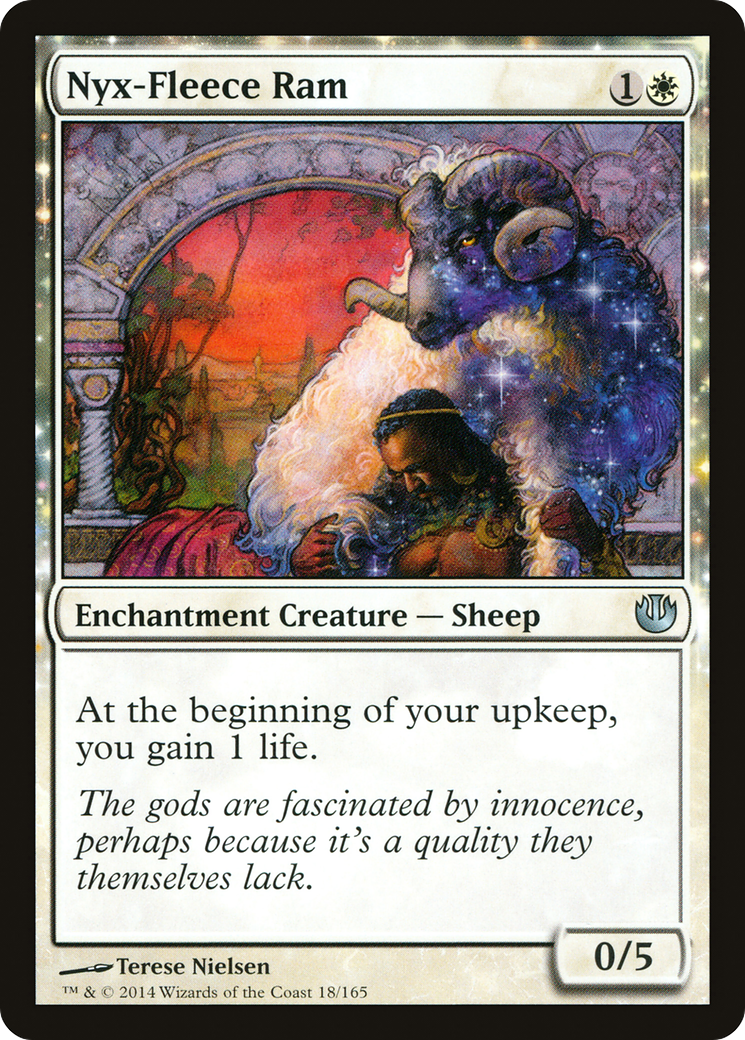 Nyx-Fleece Ram (JOU-018) - Journey into Nyx: (nyxtouched) Foil