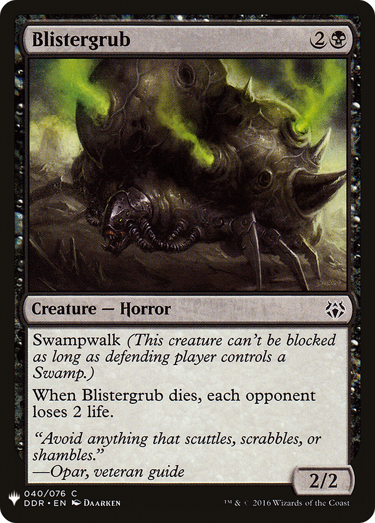 Blistergrub (MB1-580) - Mystery Booster