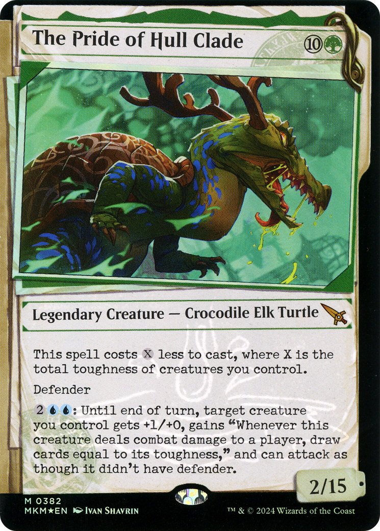 The Pride of Hull Clade (MKM-382) - Murders at Karlov Manor: (Showcase) Foil - Premium MTG Single from Wizards of the Coast - Just $5.47! Shop now at Game Crave Tournament Store