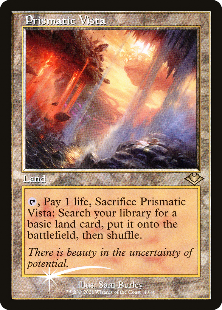 Prismatic Vista (H1R-040) - Modern Horizons 1 Timeshifts Foil