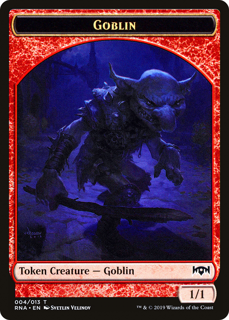 Goblin (TRNA-004) - Ravnica Allegiance Tokens