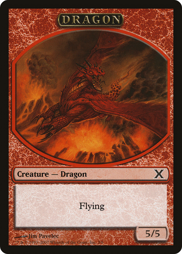 Dragon (T10E-003) - Tenth Edition Tokens