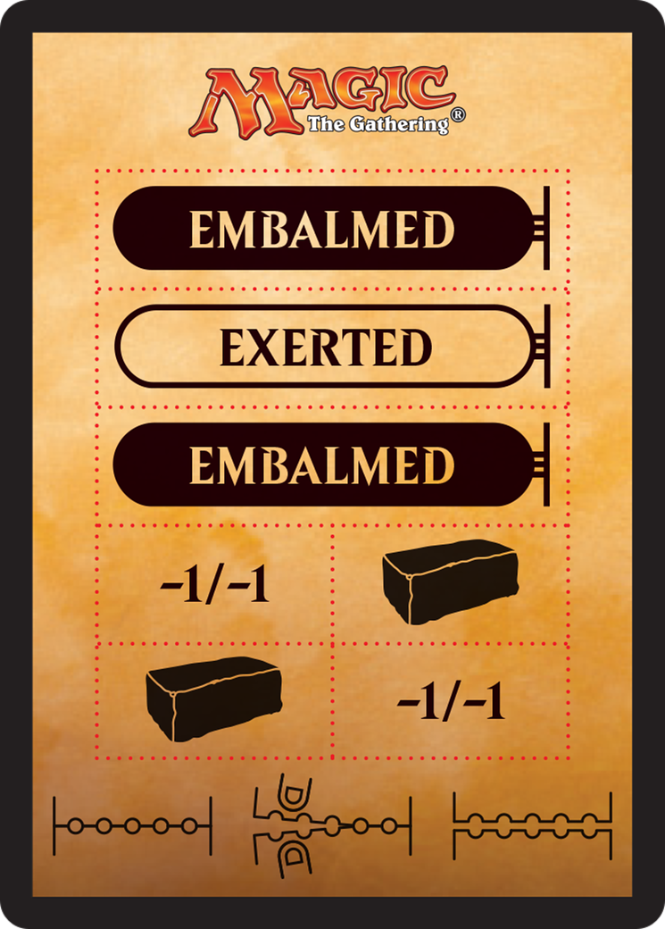 Punchcard (TAKH-026) - Amonkhet Tokens