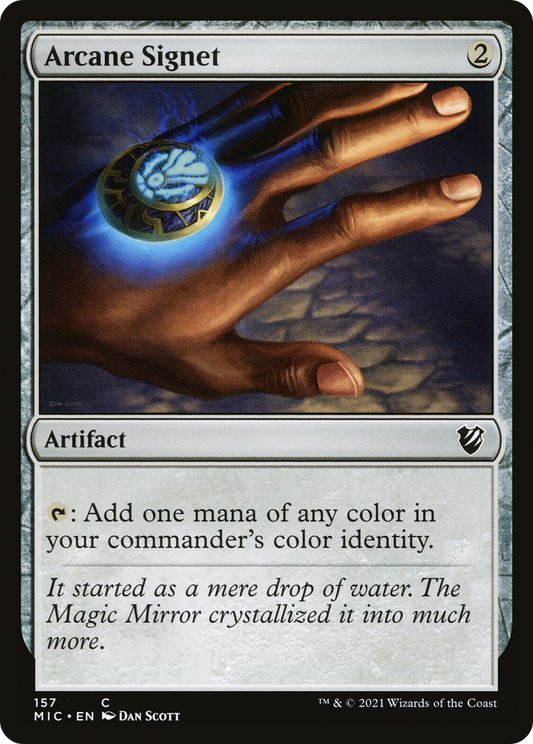 Arcane Signet (MIC-157) - Midnight Hunt Commander - Premium MTG Single from Wizards of the Coast - Just $0.39! Shop now at Game Crave Tournament Store