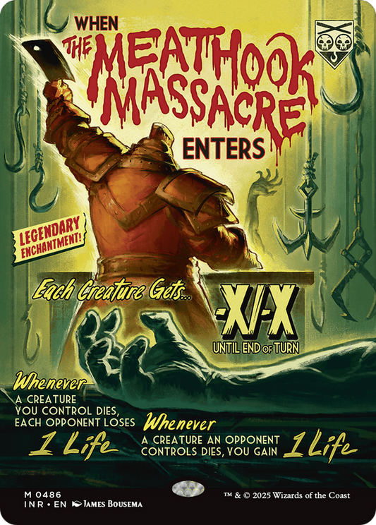 The Meathook Massacre (Showcase) (-486) - Innistrad Remastered - Premium MTG Single from Wizards of the Coast - Just $18.98! Shop now at Game Crave Tournament Store