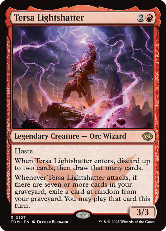 Tersa Lightshatter (TDM-127) - Tarkir: Dragonstorm Foil - Premium MTG Single from Wizards of the Coast - Just $0.23! Shop now at Game Crave Tournament Store