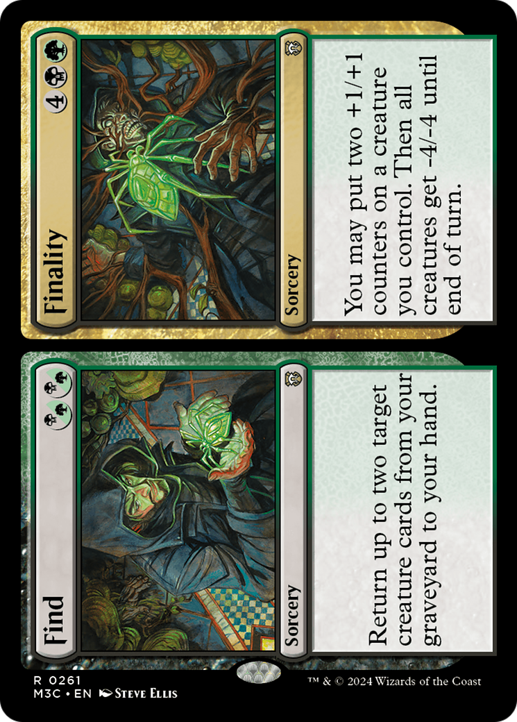 Find // Finality (M3C-261) - Modern Horizons 3 Commander - Premium MTG Single from Wizards of the Coast - Just $0.25! Shop now at Game Crave Tournament Store