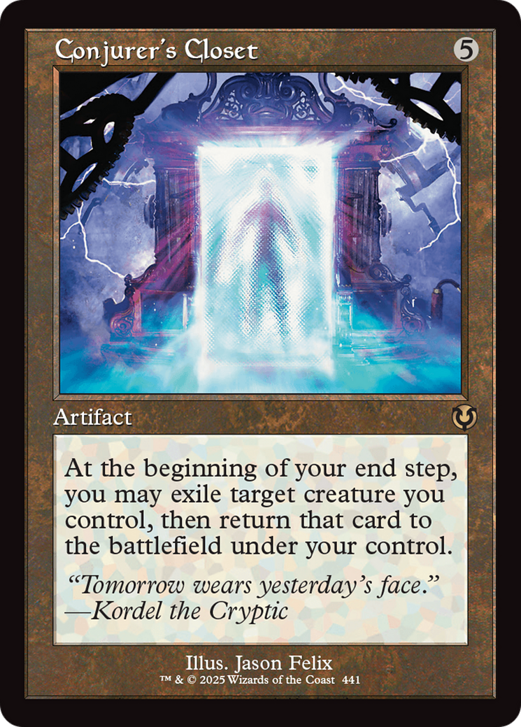 Conjurer's Closet (Retro Frame) (-441) - Innistrad Remastered - Premium MTG Single from Wizards of the Coast - Just $1.87! Shop now at Game Crave Tournament Store