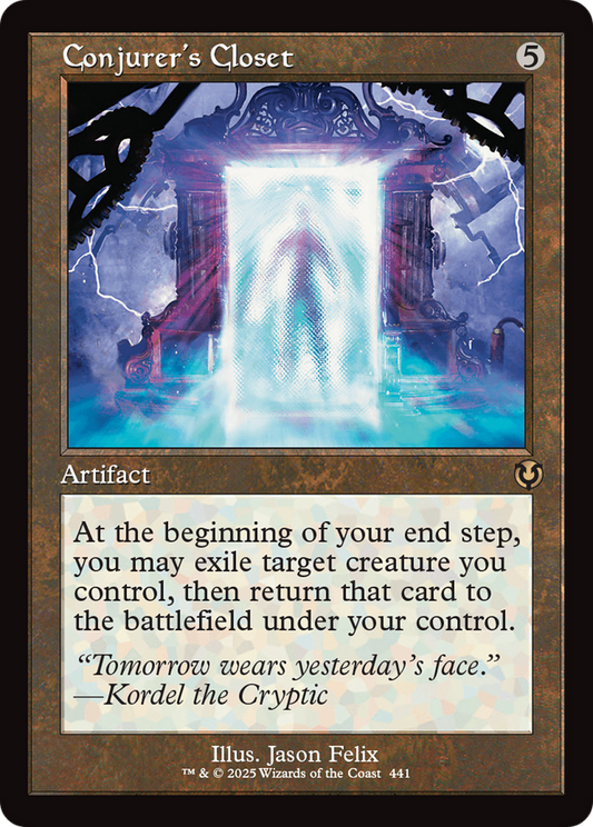 Conjurer's Closet (Retro Frame) (-441) - Innistrad Remastered - Premium MTG Single from Wizards of the Coast - Just $1.87! Shop now at Game Crave Tournament Store