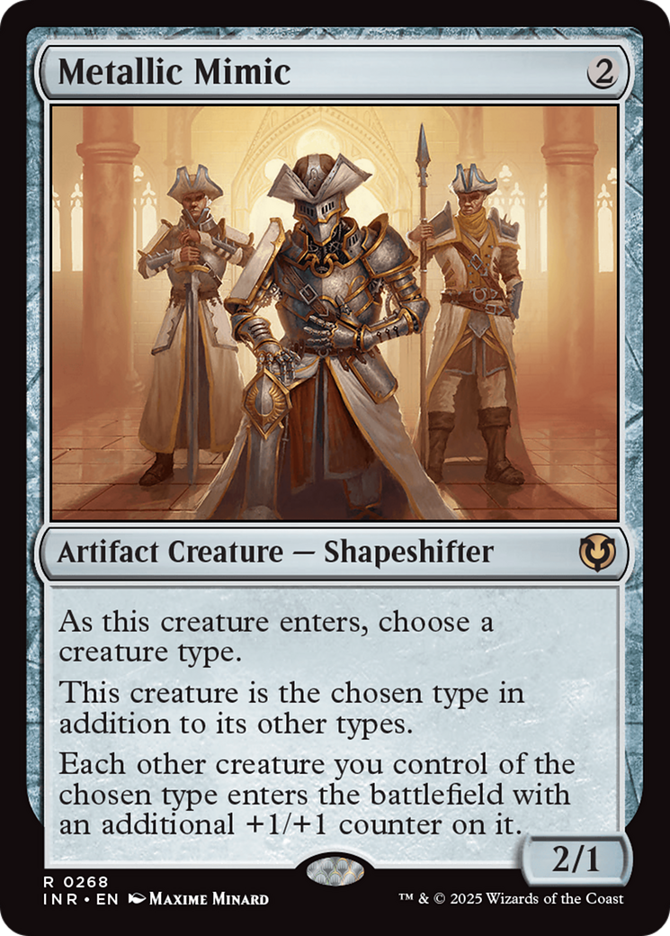 Metallic Mimic (-268) - Innistrad Remastered Foil - Premium MTG Single from Wizards of the Coast - Just $1.20! Shop now at Game Crave Tournament Store