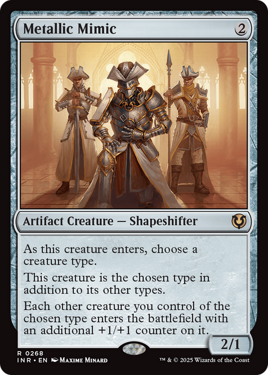 Metallic Mimic (-268) - Innistrad Remastered Foil - Premium MTG Single from Wizards of the Coast - Just $1.20! Shop now at Game Crave Tournament Store
