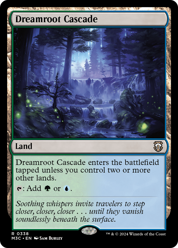Dreamroot Cascade (M3C-338) - Modern Horizons 3 Commander Foil - Premium MTG Single from Wizards of the Coast - Just $1.92! Shop now at Game Crave Tournament Store
