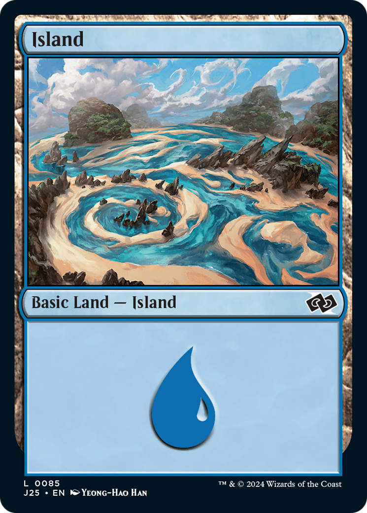 Island (J25-085) - Foundations Jumpstart - Premium MTG Single from Wizards of the Coast - Just $0.25! Shop now at Game Crave Tournament Store
