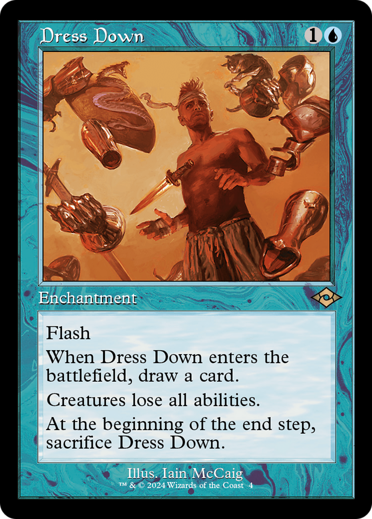 Dress Down (Retro Frame) (MH2-004) - Modern Horizons 2 Timeshifts Foil