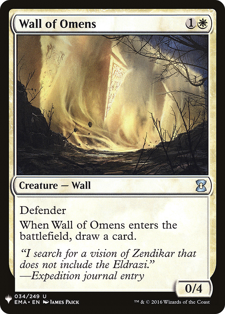 Wall of Omens (MB1-270) - Mystery Booster