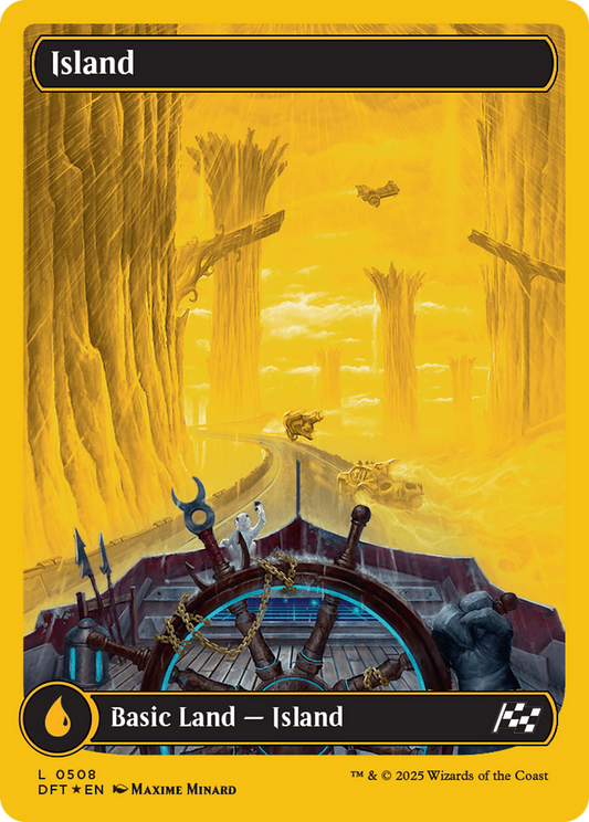 Island (0508) (First-Place Foil) (DFT-508) - Aetherdrift Foil - Premium MTG Single from Wizards of the Coast - Just $0.22! Shop now at Game Crave Tournament Store
