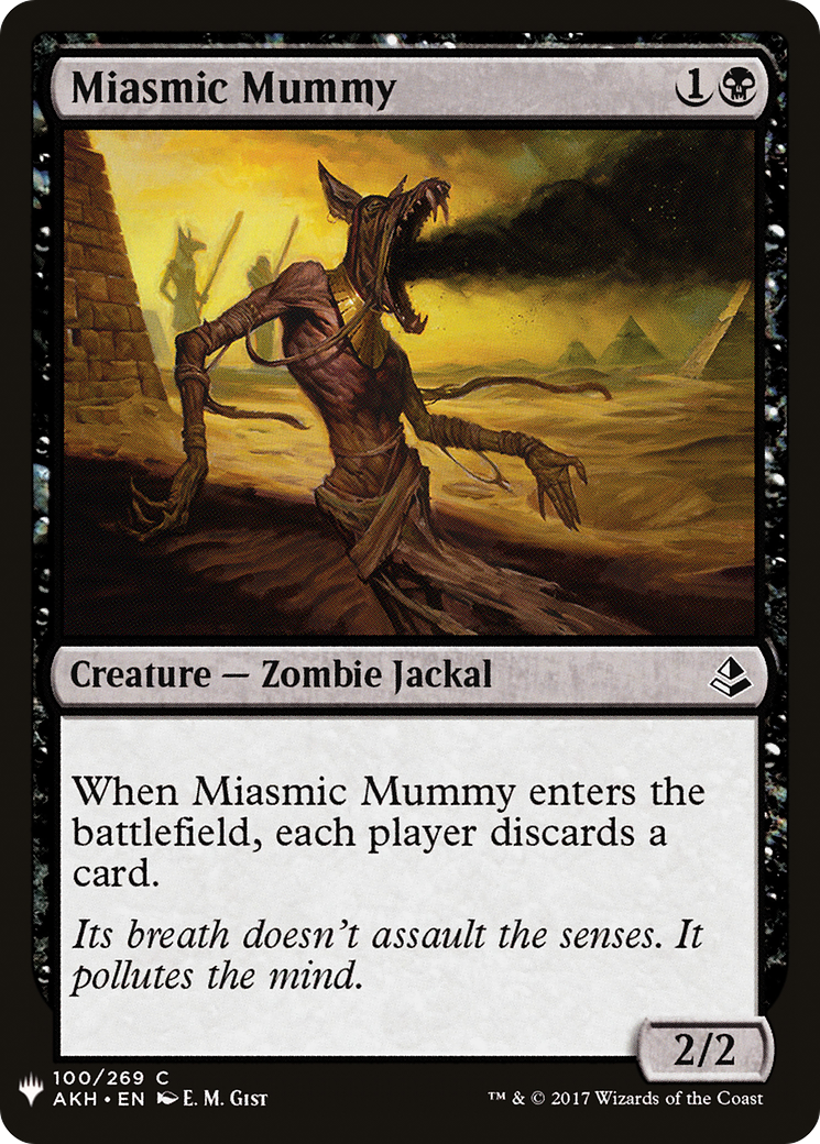 Miasmic Mummy (MB1-711) - Mystery Booster