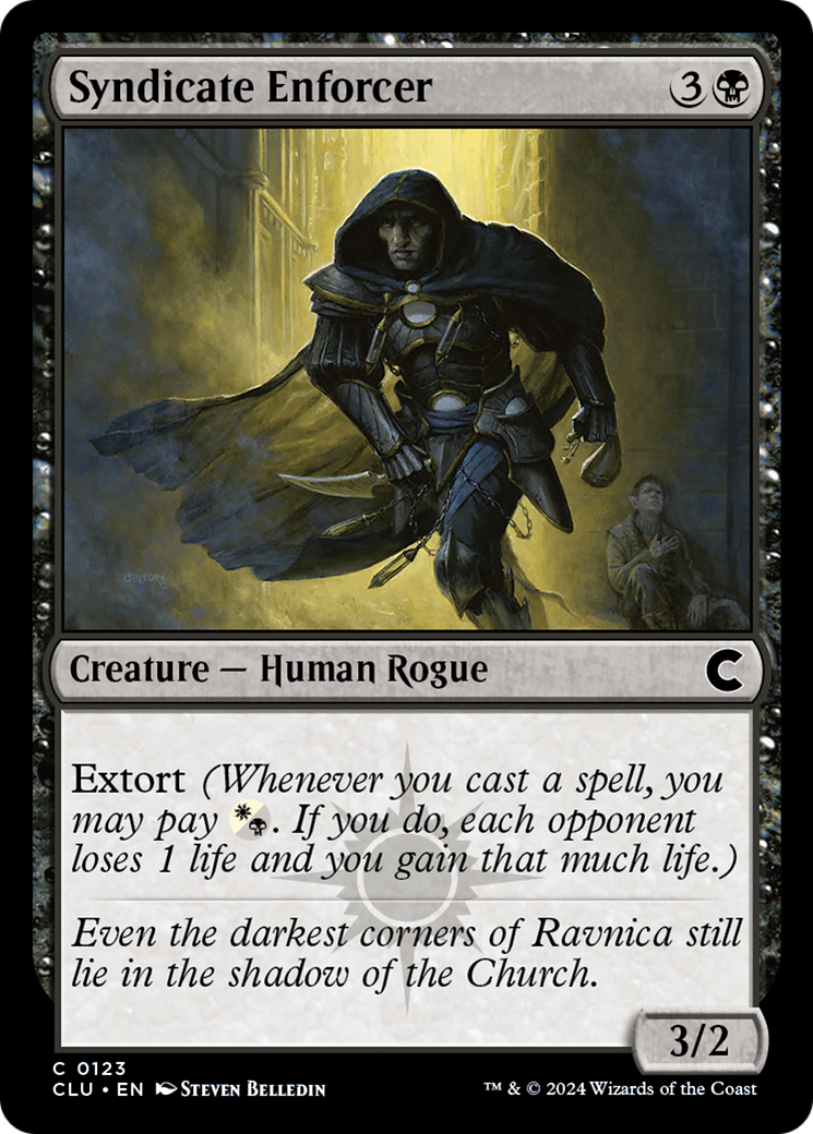 Syndicate Enforcer (CLU-123) - Ravnica: Clue Edition - Premium MTG Single from Wizards of the Coast - Just $0.25! Shop now at Game Crave Tournament Store