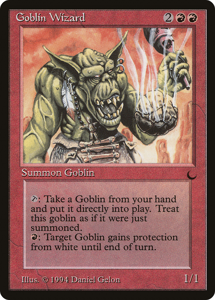 Goblin Wizard (DRK-069) - The Dark