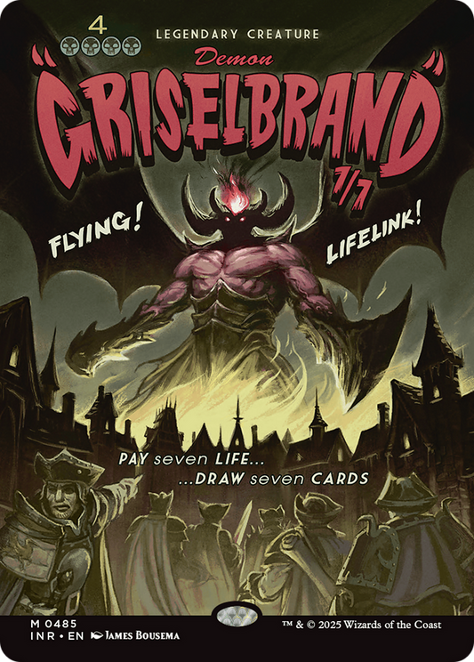 Griselbrand (Showcase) (-485) - Innistrad Remastered - Premium MTG Single from Wizards of the Coast - Just $5.92! Shop now at Game Crave Tournament Store