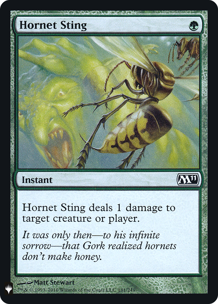 Hornet Sting (FMB1-071) - Mystery Booster Retail Edition Foils Foil