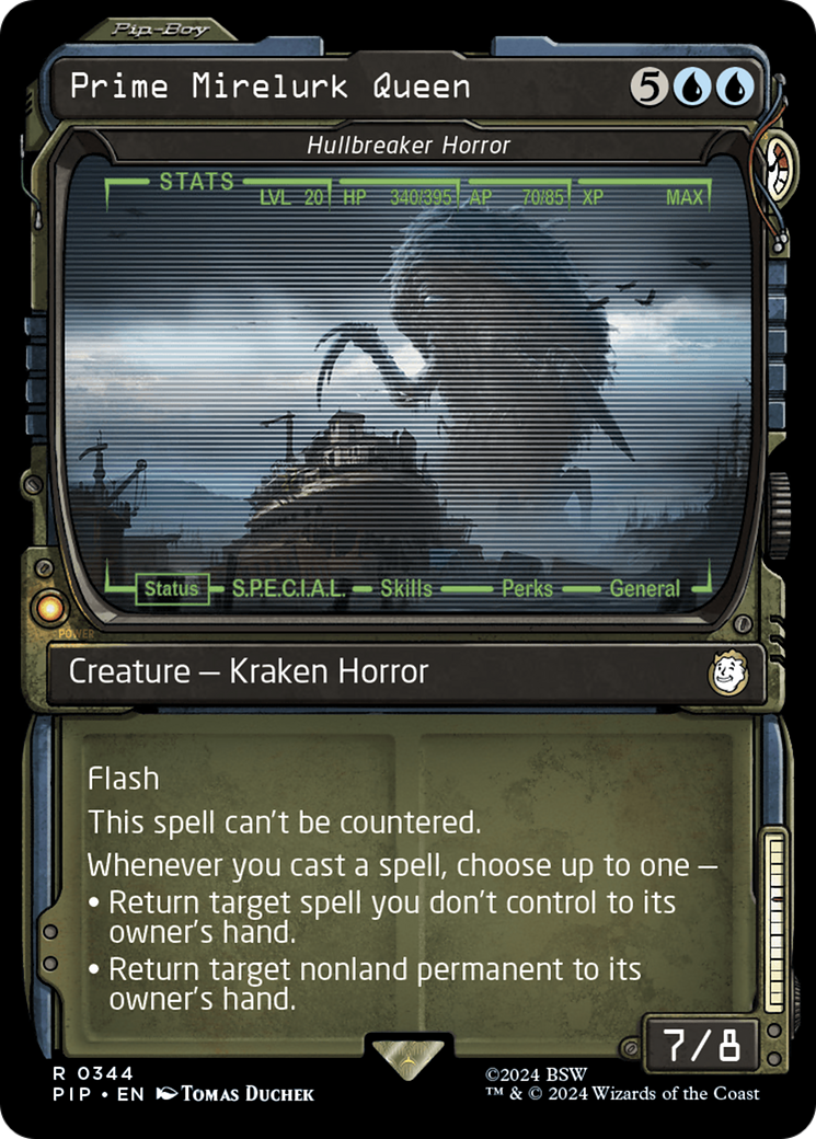 Hullbreaker Horror (PIP-344) - Fallout / Prime Mirelurk Queen: (Showcase) - Premium MTG Single from Wizards of the Coast - Just $4! Shop now at Game Crave Tournament Store