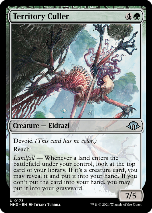 Territory Culler (MH3-173) - Modern Horizons 3 - Premium MTG Single from Wizards of the Coast - Just $0.25! Shop now at Game Crave Tournament Store