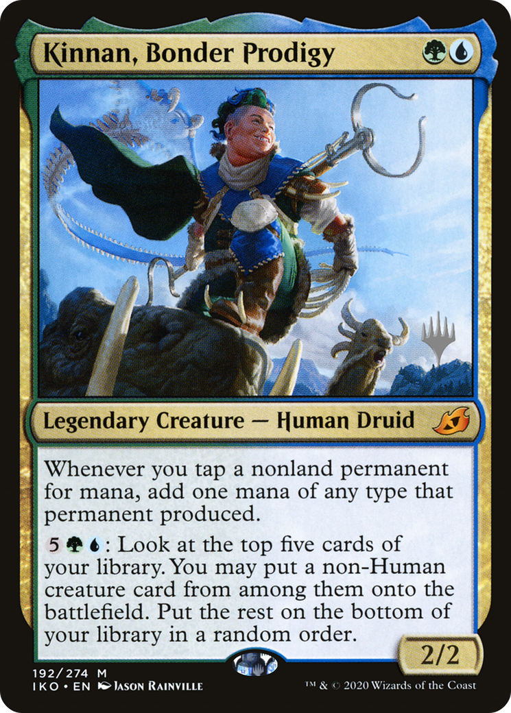 Kinnan, Bonder Prodigy (PIKO-192P) - Ikoria: Lair of Behemoths Promos Foil