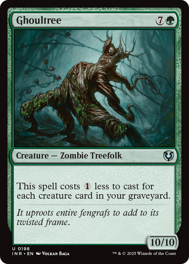 Ghoultree (-198) - Innistrad Remastered Foil - Premium MTG Single from Wizards of the Coast - Just $0.25! Shop now at Game Crave Tournament Store