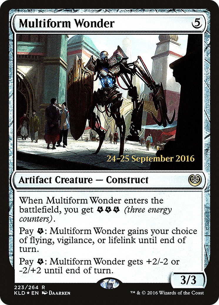 Multiform Wonder (PKLD-223S) - Kaladesh Promos Foil