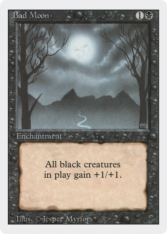 Bad Moon (3ED-094) - Revised Edition