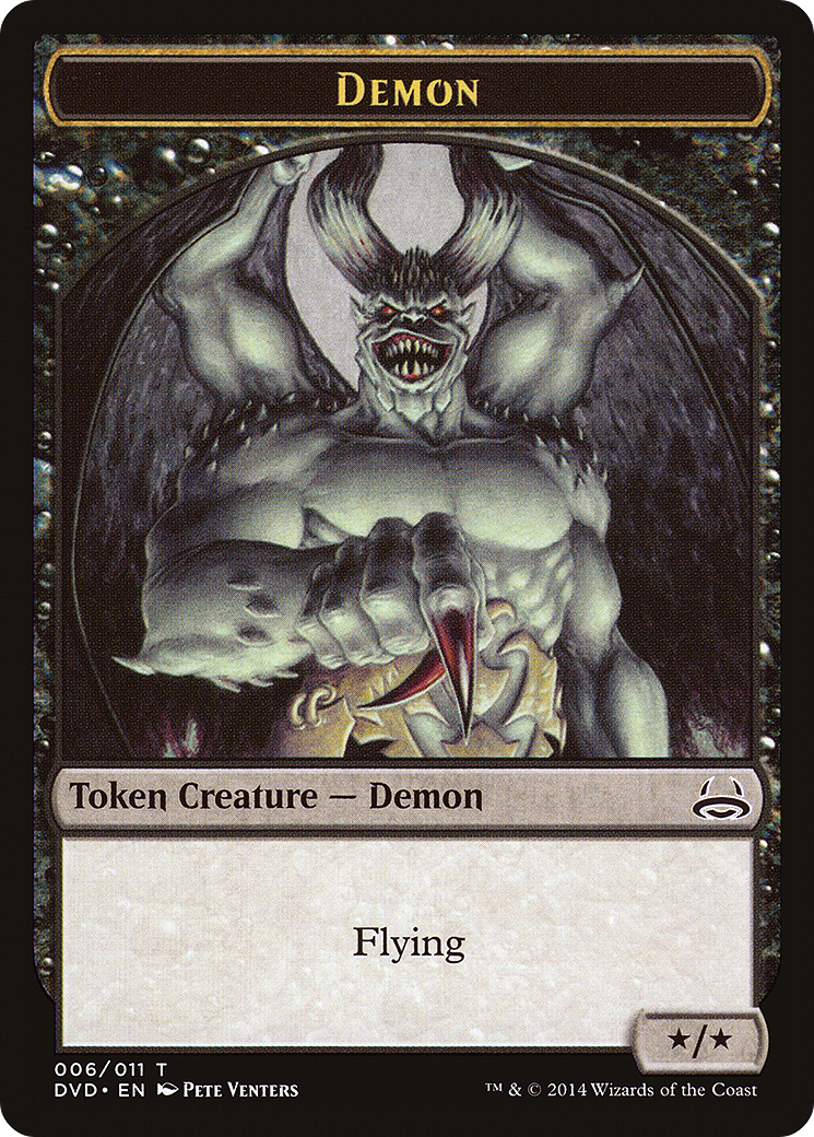 Demon (TDVD-006) - Duel Decks Anthology: Divine vs. Demonic Tokens