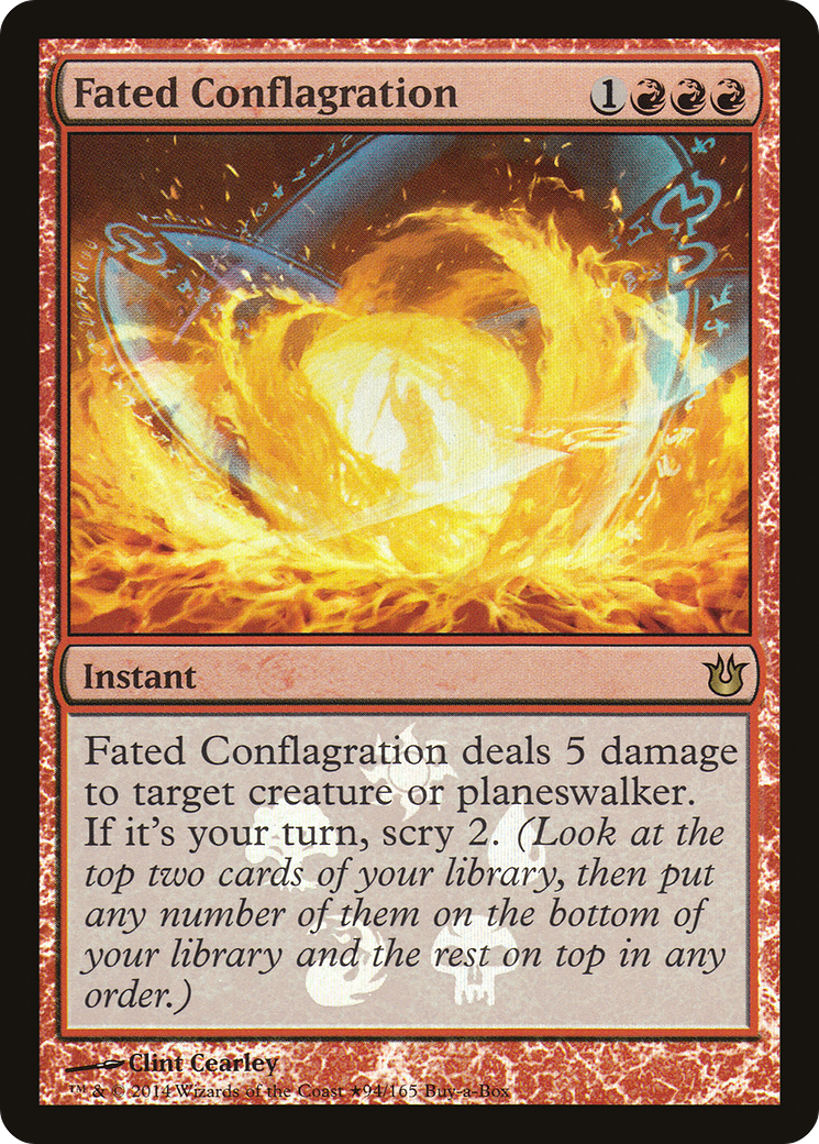 Fated Conflagration (PBNG-94★) - Born of the Gods Promos Foil