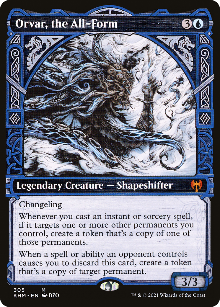 Orvar, the All-Form (KHM-305) - Kaldheim: (Showcase) Foil