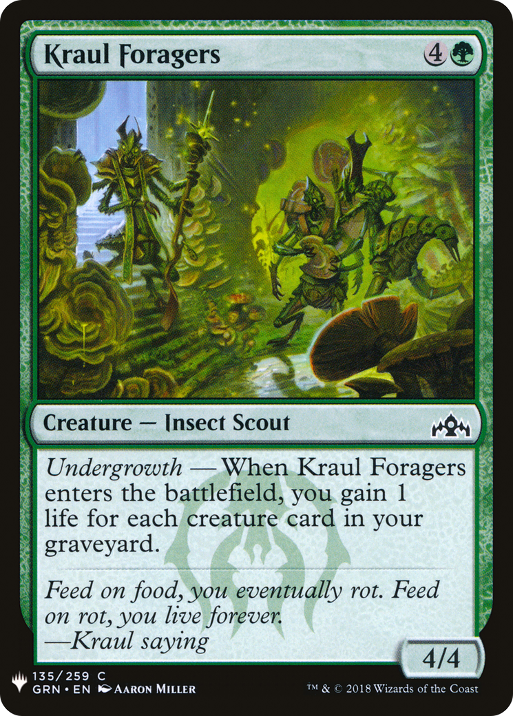 Kraul Foragers (MB1-1252) - Mystery Booster